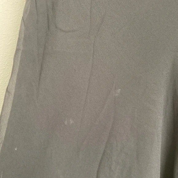 J. Crew Petite Gwyneth flounce-hem skirt in chiffon Petite Small Black - Picture 5 of 8